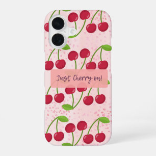 Coque iPhone 16 Juste Cerise sur !