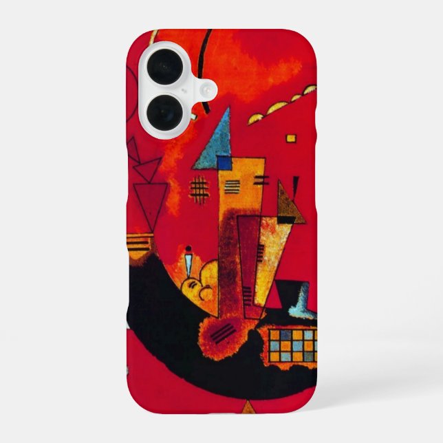 Coque iPhone 16 Kandinsky Mit und Gegen (Verso)