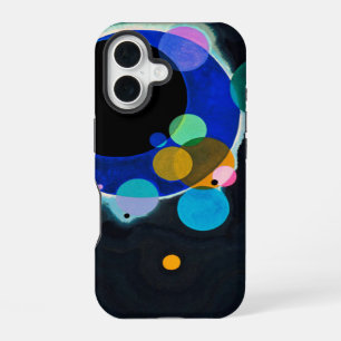 Coque iPhone 16 Kandinsky Several Circles œuvre d'art