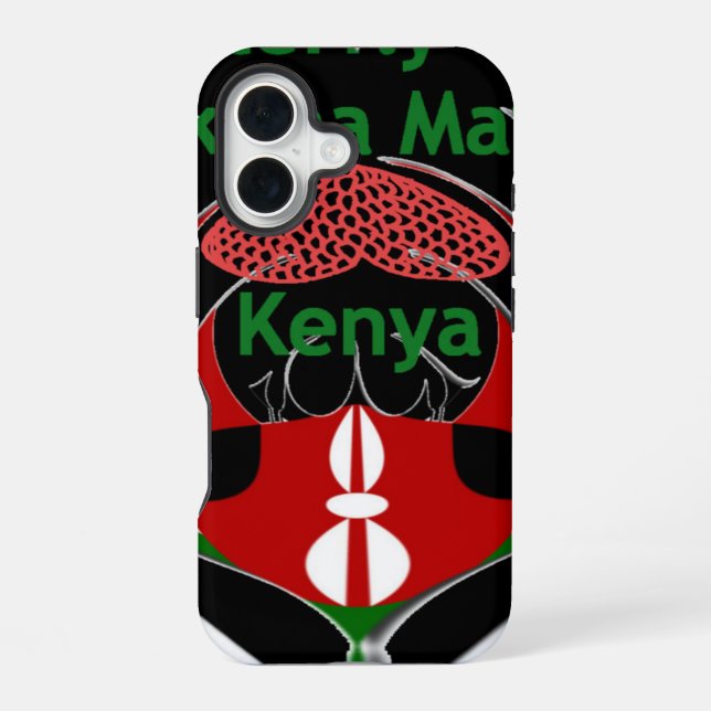 Coque iPhone 16 Kenya (Verso)