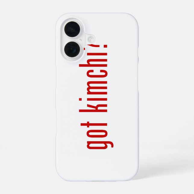 Coque iPhone 16 Kimchi ? (Verso)