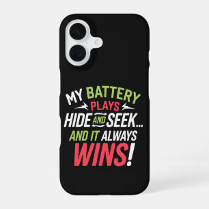 Coque iPhone 16 La Batterie Est Repartie !