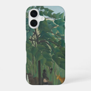 Coque iPhone 16 La Cascade de Henri Rousseau, Vintage Fine Art