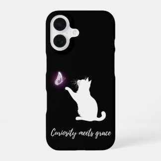 Coque iPhone 16 La curiosité rencontre la grâce