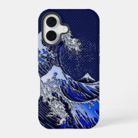 La Grande Vague Hokusai conception de fibre de car
