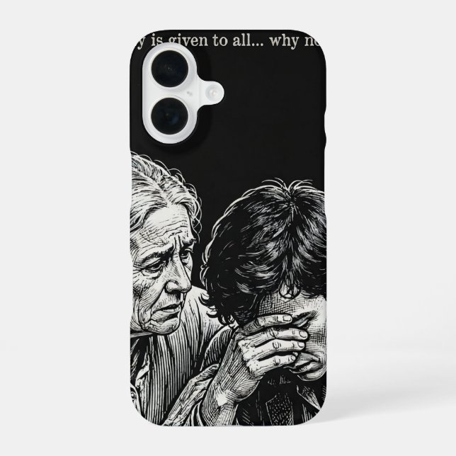 Coque iPhone 16 La prospérité est donnée à tous (Verso)
