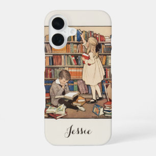 Coque iPhone 16 La Semaine du livre pour enfants par Jessie Willco