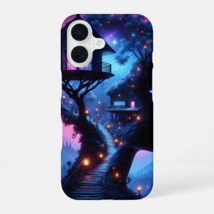 Coque iPhone 16 L'Amour Lumineux : "Nuits Nonnes et Rêves Intermin