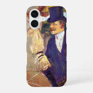 Coque iPhone 16 L'Anglais par Toulouse Lautrec, Art Vintage