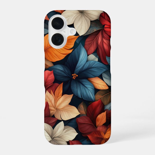 Coque iPhone 16 Lanternes sombres (Verso)
