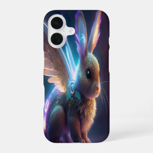 Coque iPhone 16 Lapin spatial