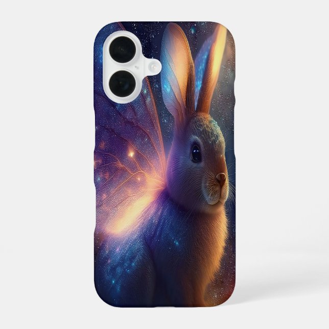 Coque iPhone 16 Lapin Stardust  (Verso)