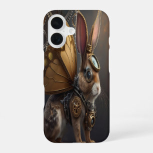 Coque iPhone 16 Lapin Steampunk