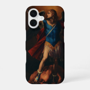 Coque iPhone 16 L'Archange Michel par Cavaliere d'Arpino