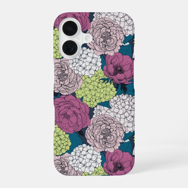 Coque iPhone 16 Late spring garden (Verso)
