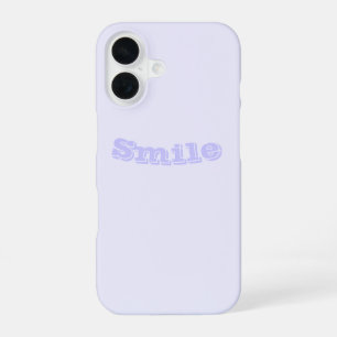 Coque iPhone 16 Lavande Rose Doux Pale Blanc Pastel Couleur Solide