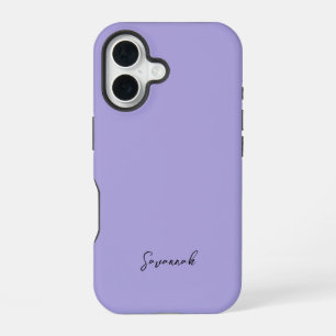 Coque iPhone 16 Lavande violette Lilac esthétique
