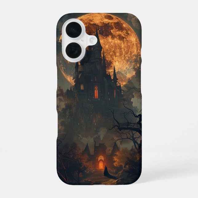 Coque iPhone 16 Le château gothique (Verso)
