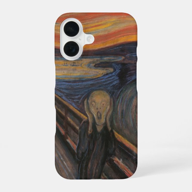 Coque iPhone 16 Le Cri (Verso)