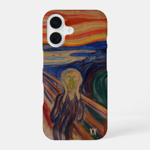Coque iPhone 16 Le Cri d'Edvard Munch – Art Personnalisé