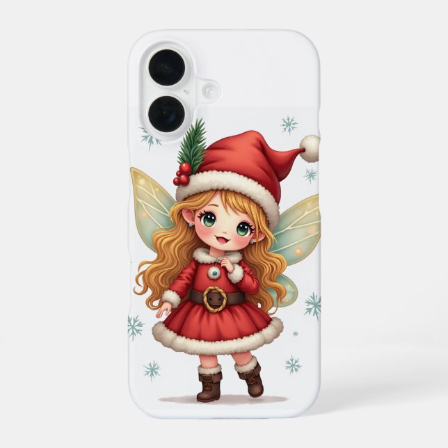 Coque iPhone 16 Le fée de Noël iPhone 16 Coques (Verso)