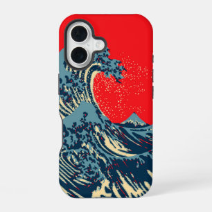 Coque iPhone 16 Le Grand Hokusai Wave Pop Decor