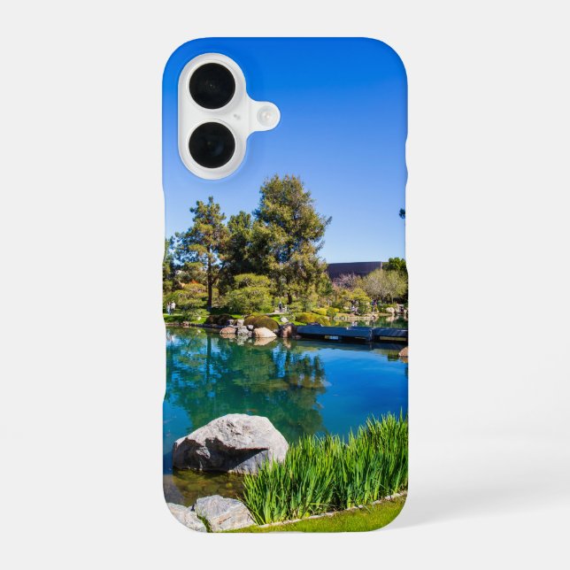 Coque iPhone 16 Le Jardin de l'amitié japonaise (Verso)