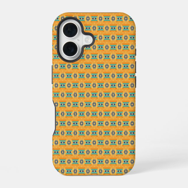 Coque iPhone 16 Le Mexicain et le Bleu (Verso)