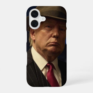Coque iPhone 16 Le président américain Donald Trump parrain