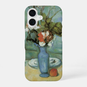 Coque iPhone 16 Le Vase bleu (Fleurs et Fruits) de Paul Cézanne