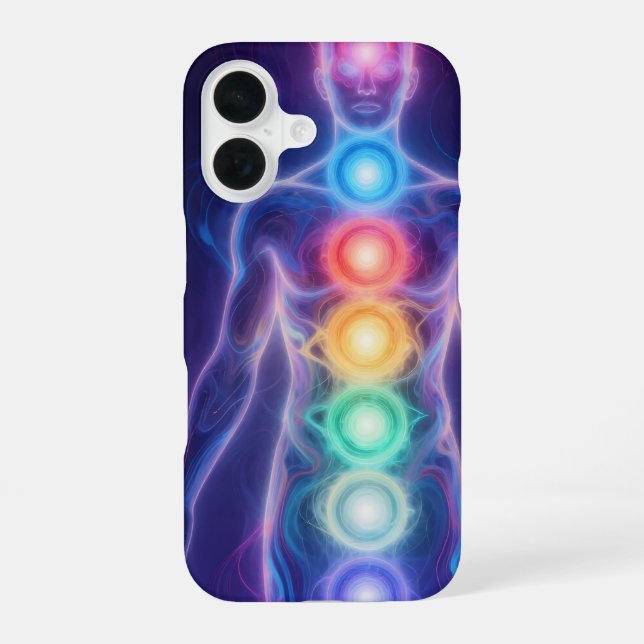 Coque iPhone 16  Les 7 Chakras (Verso)