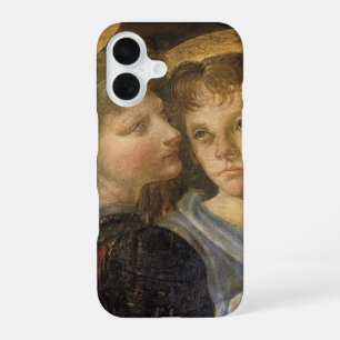 Coque iPhone 16 Les Anges du Baptême du Christ de Léonard de Vinci