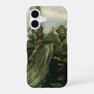 Coque iPhone 16 Les Toilers de la Mer d'Edouard Manet, Art Vintage