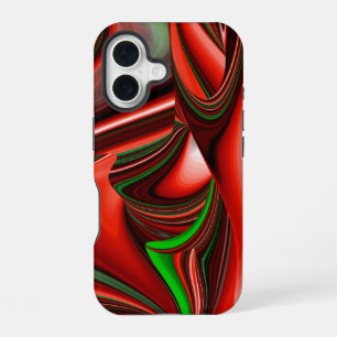 Coque iPhone 16 L'esprit d'amour et d'espoir Abstrait 3D Rainbowar