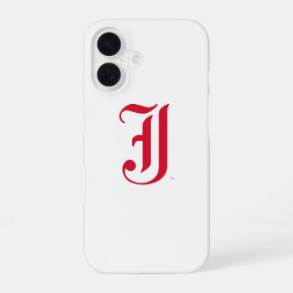 Coque iPhone 16 LETTRE JSU Classique de l'Université d'État de Jac