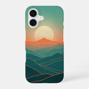Coque iPhone 16 Lever de lune Rétro Vista