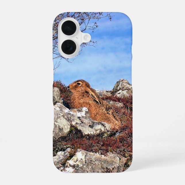 COQUE iPhone 16 LIÈVRE (Verso)