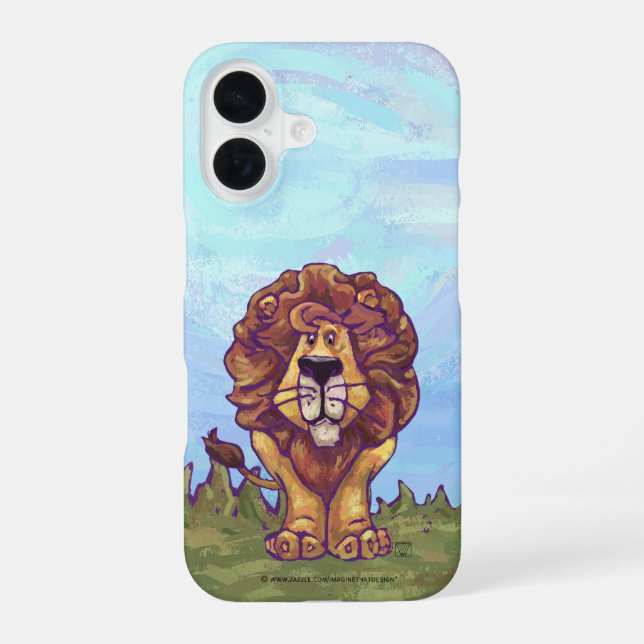 Coque iPhone 16 Lion Electronics (Verso)
