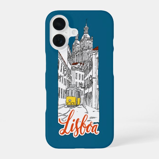 Coque iPhone 16 Lisbonne (Verso)