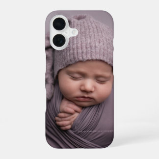 Coque iPhone 16 Little Miracles – Personalized Baby Photo Phone Ca