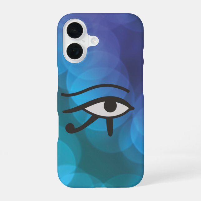 Coque iPhone 16 L'oeil de Huros. (Verso)