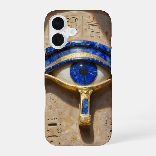 Coque iPhone 16 L'Œil égyptien´6 (Verso)