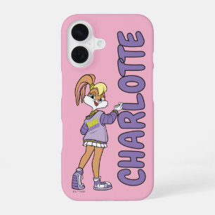 Coque iPhone 16 Lola TUNE SQUAD™ Varsity Cœur