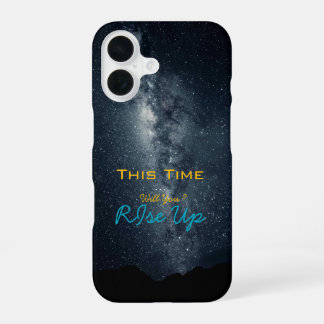 Coque iPhone 16 'Lonely Stars' staring like silent innocent ones 
