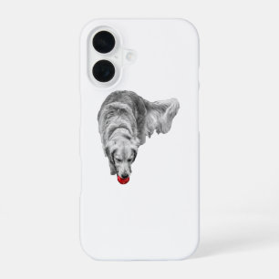 Coque iPhone 16 Lueur Cramoisie