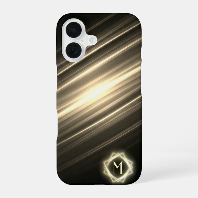 Coque iPhone 16 Lueur énergisée (Verso)