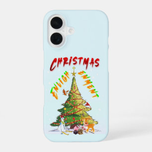 Coque iPhone 16 Lumière de Noël