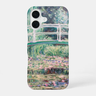 Coque iPhone 16 Lys d'eau blanche CLAUDE MONET