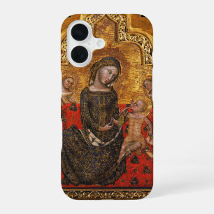 Coque iPhone 16 MADONE DE L'HUMILITÉ par Vitale Da Bologna
