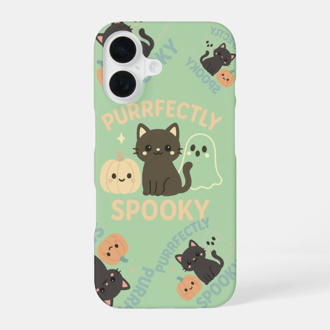 Coque iPhone 16 Magiquement gentil et effrayablement doux – Joli c (Verso)